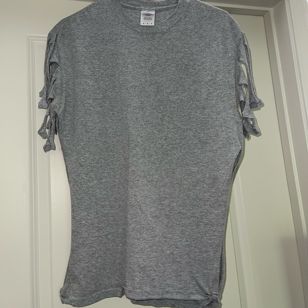 homemade workout t shirt